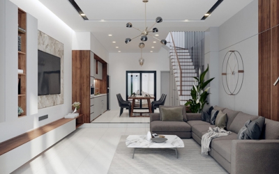 Thiết kế nội thất phòng khách
