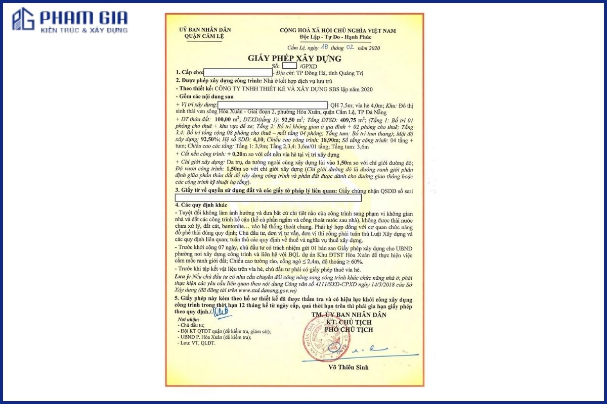  Dịch vụ xin giấy phép xây dựng là gì?