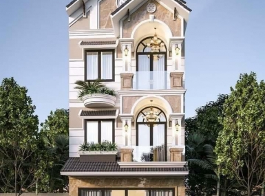 Ngắm nhìn mẫu nhà biệt thự 2 tầng rưỡi siêu hiện đại và sang trọng 5